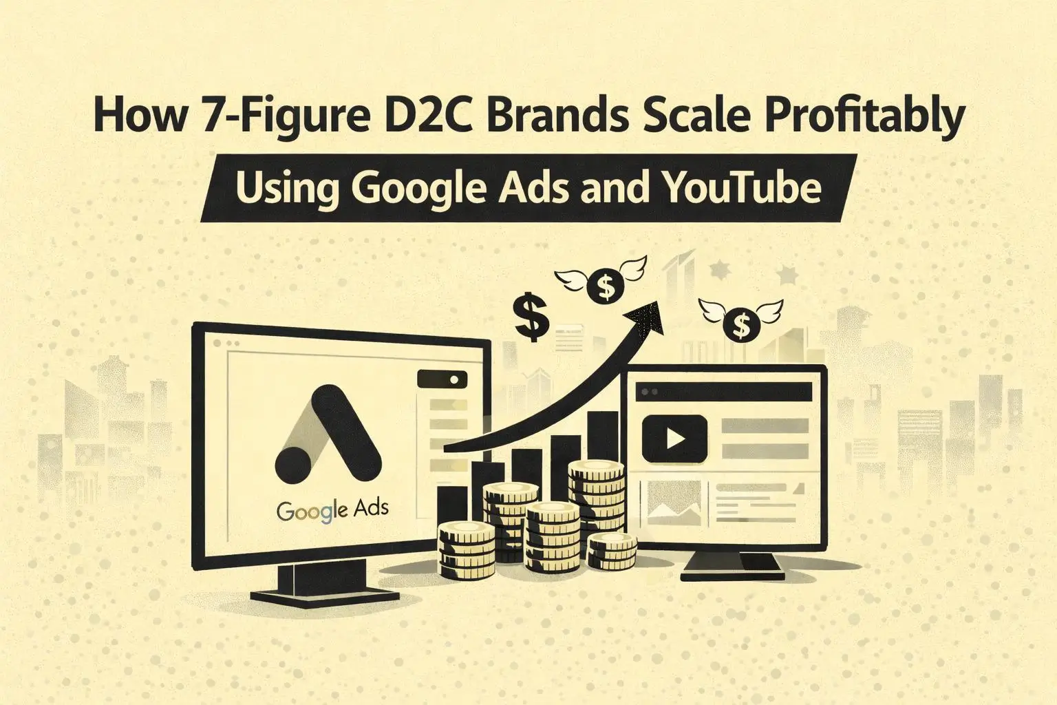 how 7-figure D2C brands scale profitably using Google Ads and YouTube