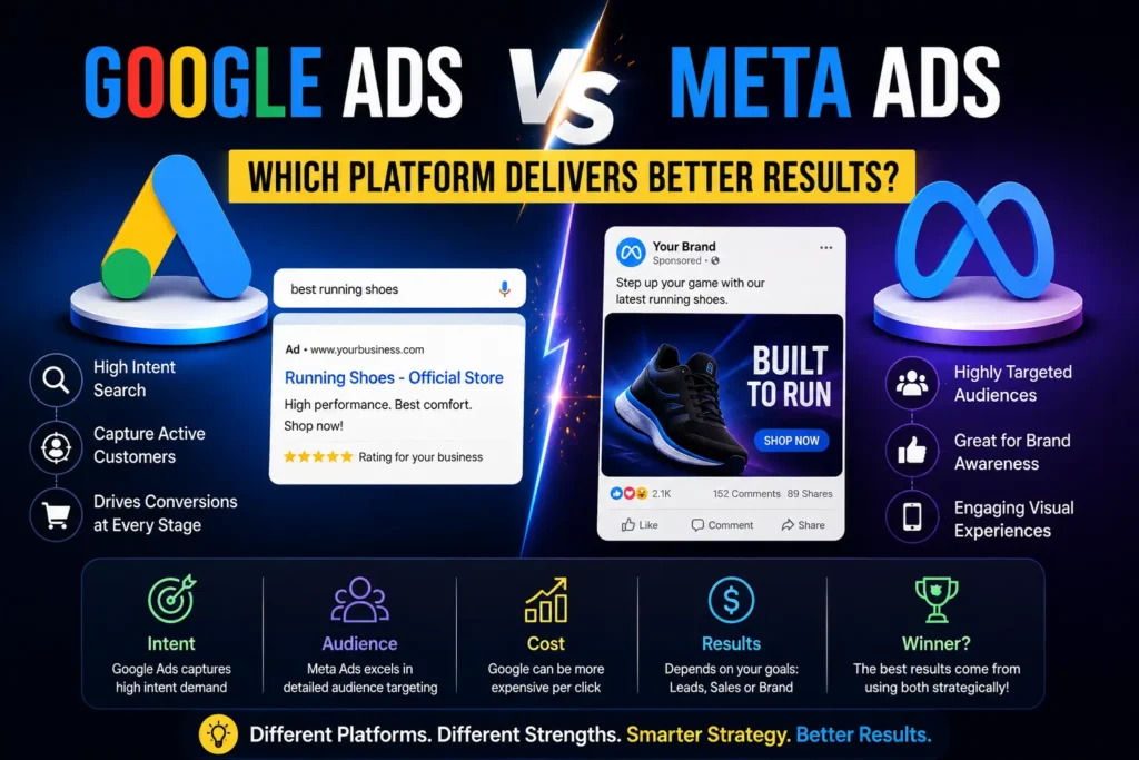 Google Ads vs Meta Ads: Which Platform Delivers Better Results image
