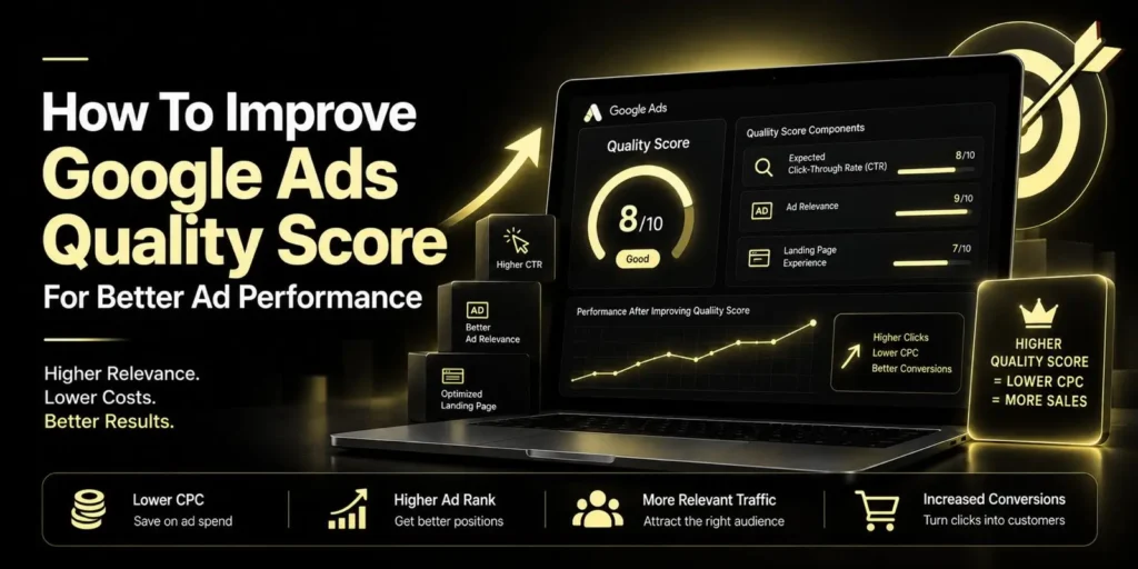Google Ads Quality Score factors and optimization image